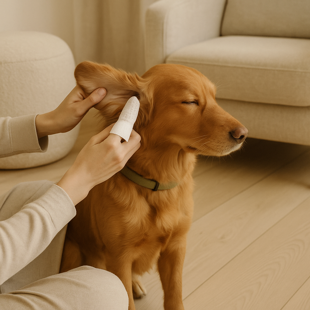 PawCleans | Ohrreinigungstücher für Haustiere (50 Stück)
