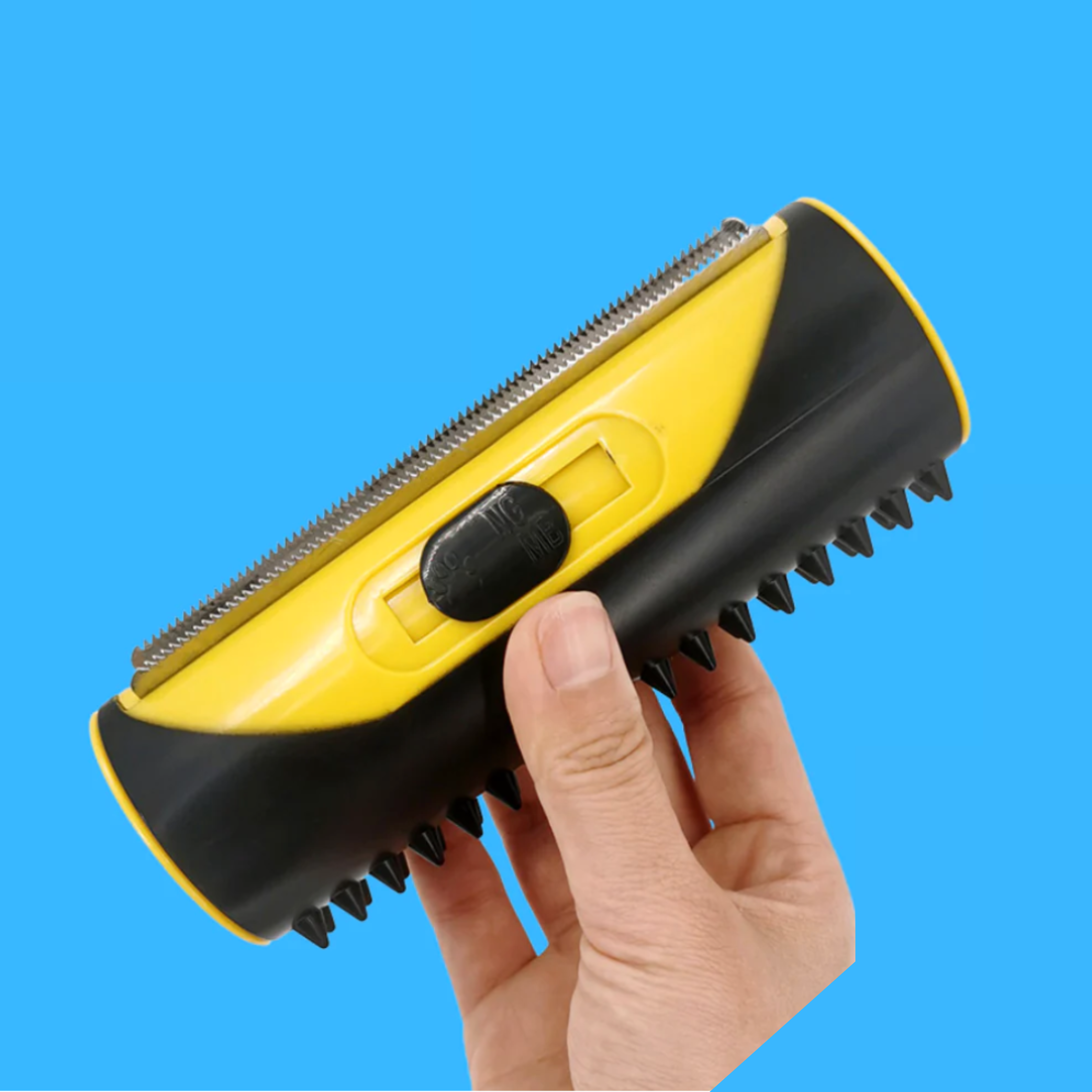 Liora | 2-in-1 Premium Haustierbürste mit Massagefunktion