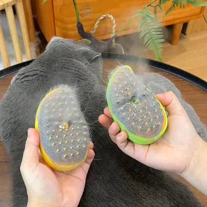 Felia | Dampfbürste für Katzen zur sanften Fellpflege