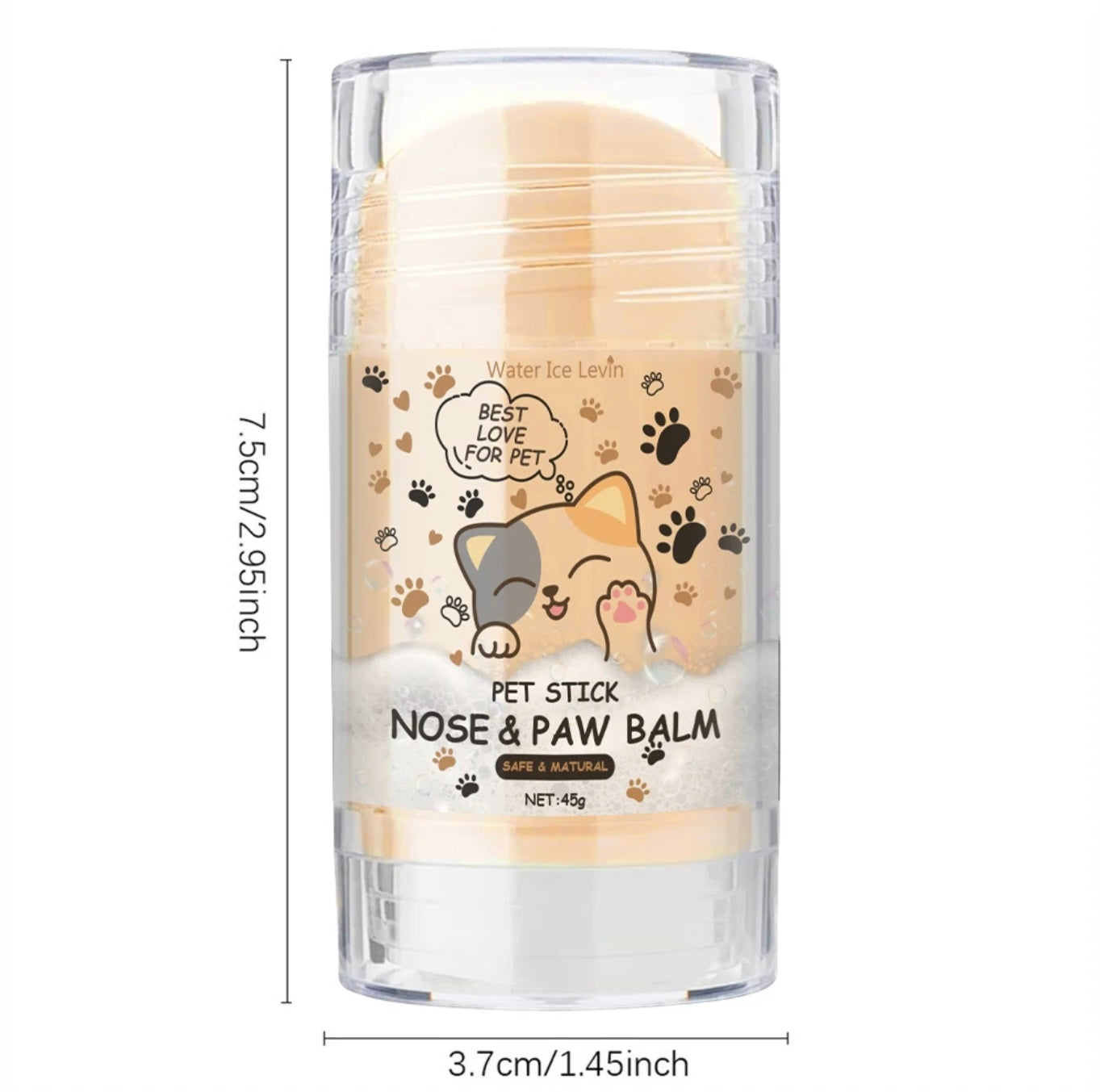 Pfoten- & Nasenschutz-Balsam – 45 g Pflegecreme für Hunde & Katzen