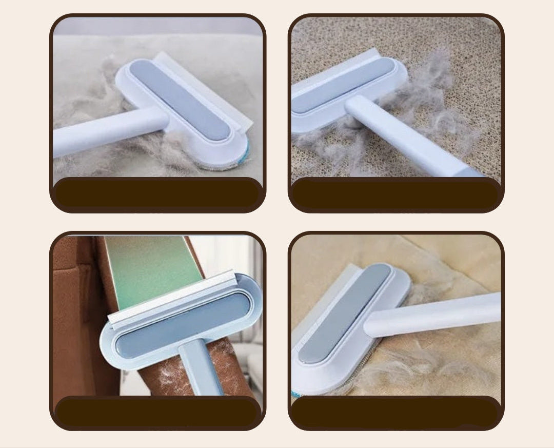 Cleo | 3-in-1 Haustierhaarentferner für Sofa, Teppich & Kleidung