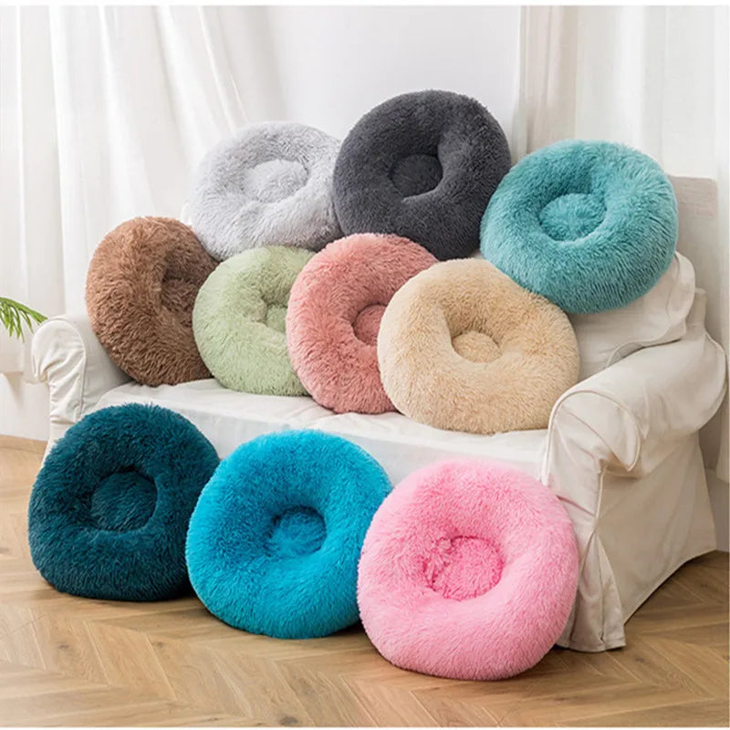 SnoozePaw | Donut Hundebett mit extra weichem Plüsch
