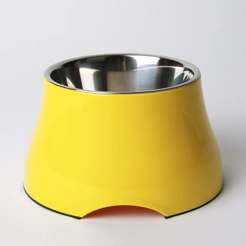 Arvetti | Ergonomischer Futternapf für Hunde & Katzen mit Edelstahlschale