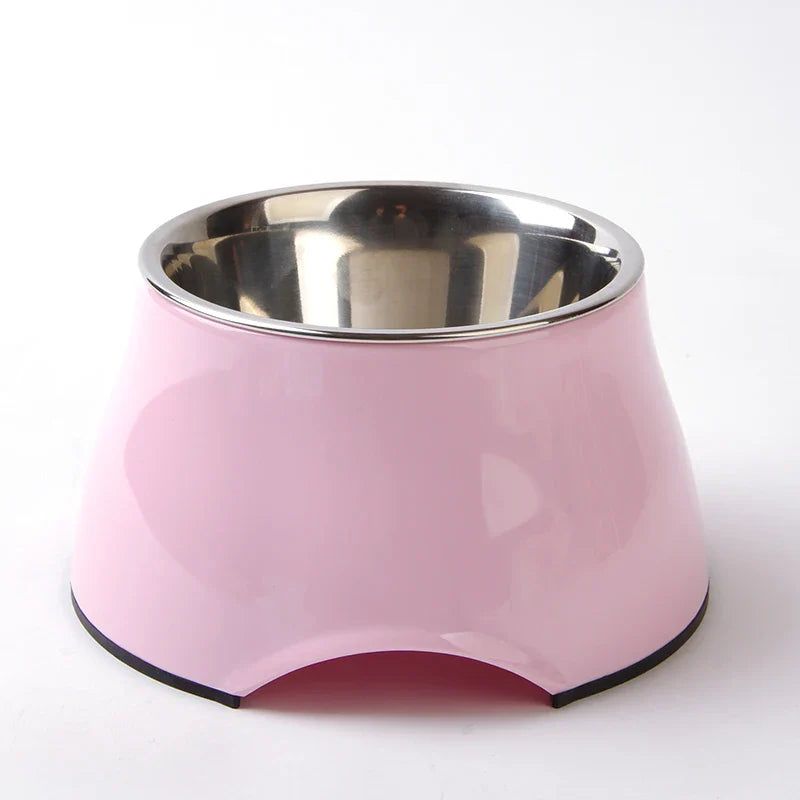 Arvetti | Ergonomischer Futternapf für Hunde & Katzen mit Edelstahlschale