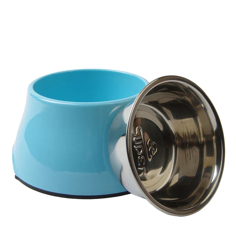 Arvetti | Ergonomischer Futternapf für Hunde & Katzen mit Edelstahlschale