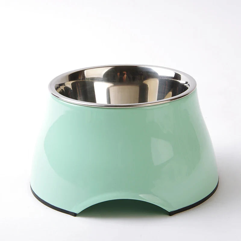 Arvetti | Ergonomischer Futternapf für Hunde & Katzen mit Edelstahlschale