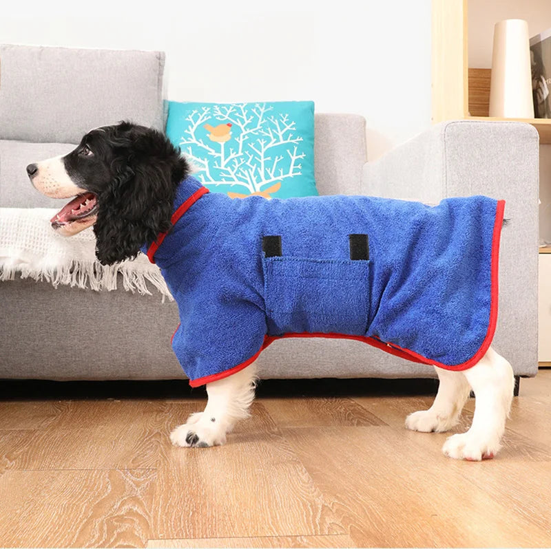 Pawdry | Hunde-Bademantel für Komfort, Wärme & schnelles Trocknen