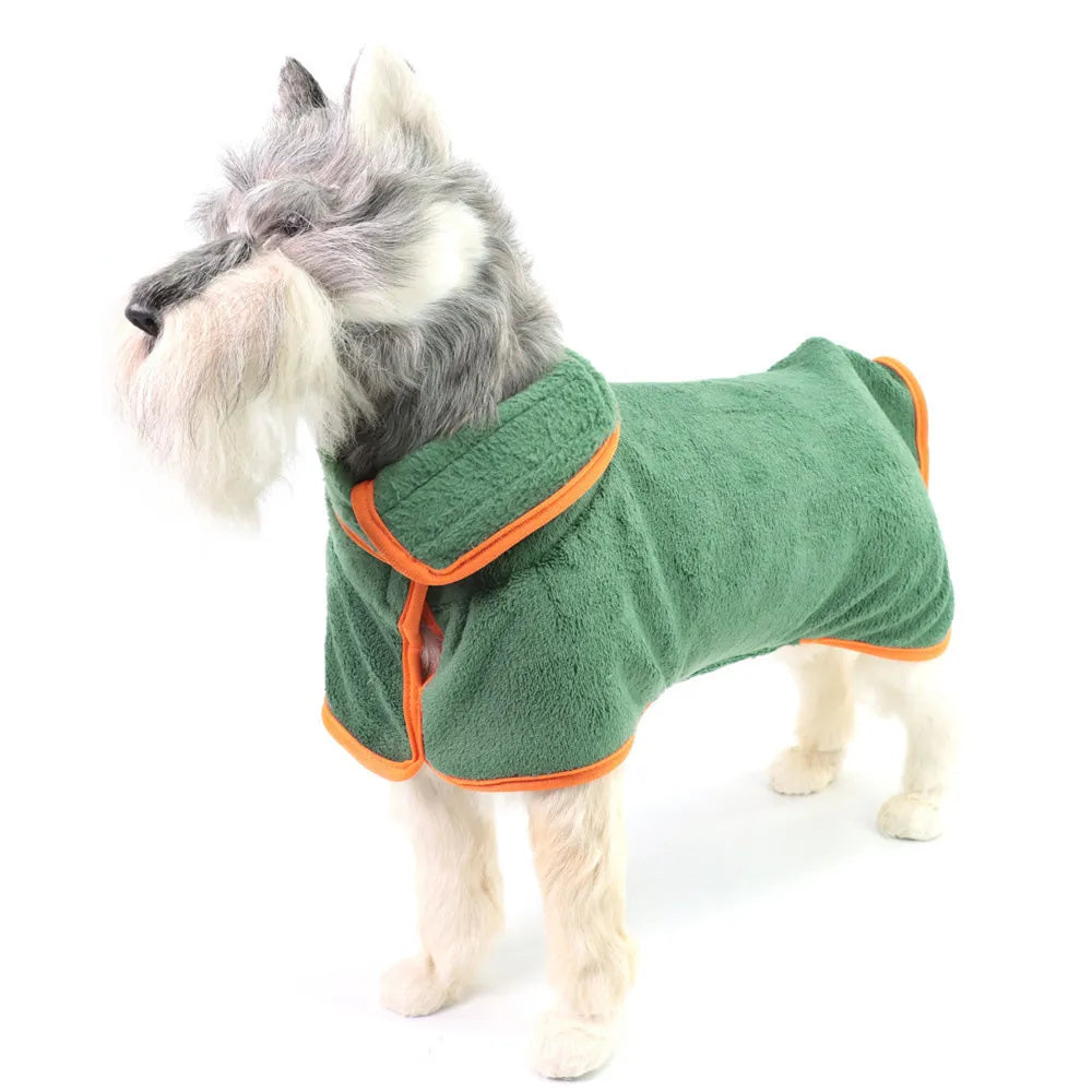 Pawdry | Hunde-Bademantel für Komfort, Wärme & schnelles Trocknen