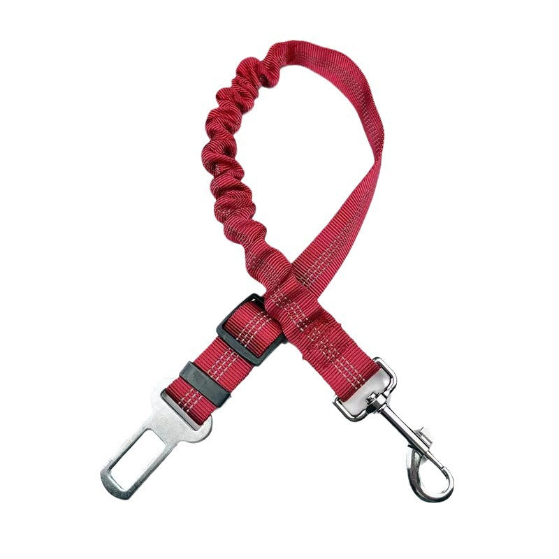 Bruno | Elastischer Sicherheitsgurt für Haustiere mit Anschnallclip