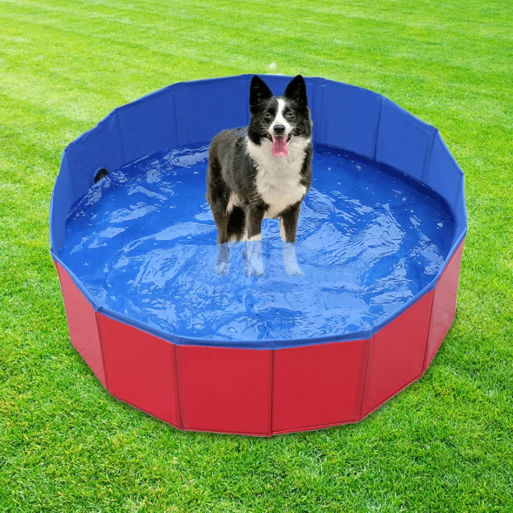 Balu | Faltbarer Hundepool mit Ablassventil für Garten & Terrasse