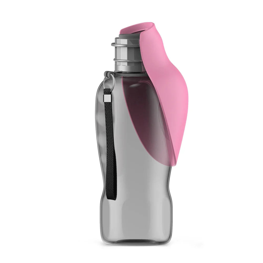 AquaPaws | Tragbare Hunde-Wasserflasche mit integriertem Trinknapf