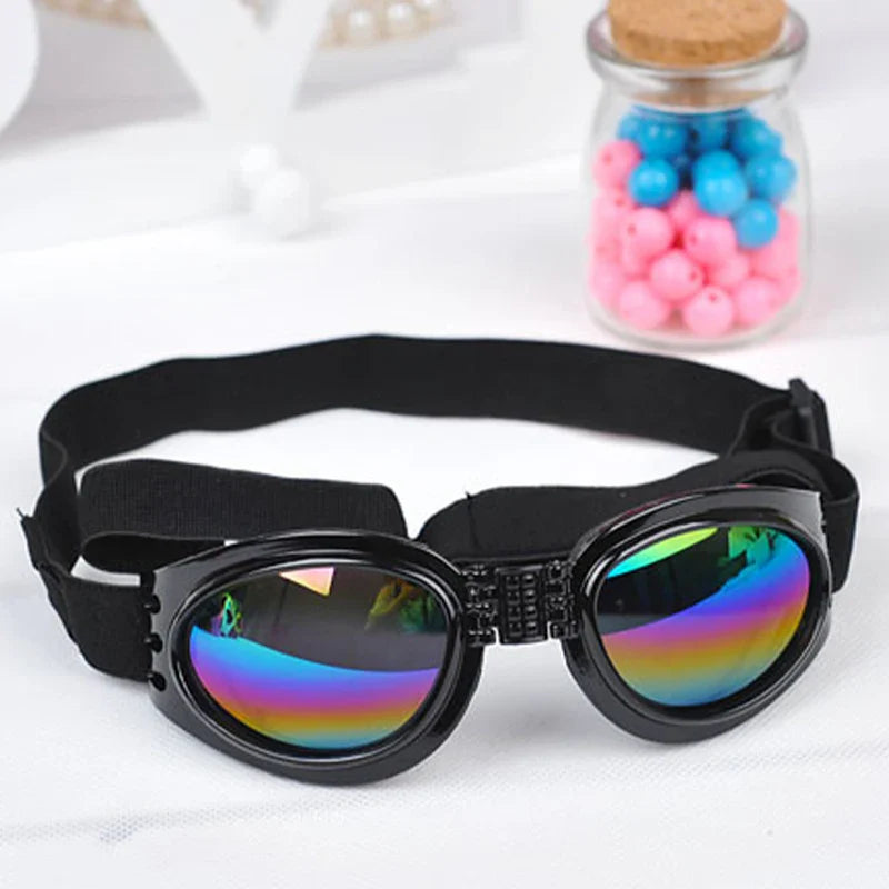 Hektor | Faltbare UV-Schutz-Hundebrille mit elastischem Komfortband