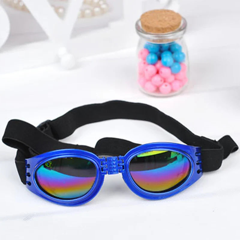 Hektor | Faltbare UV-Schutz-Hundebrille mit elastischem Komfortband