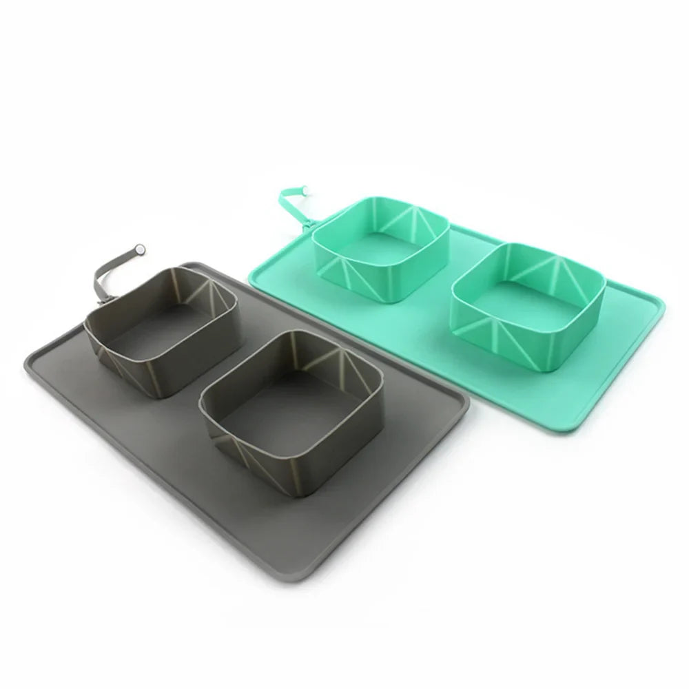 MyBuddy | Faltbare Reisebox für Futter & Wasser unterwegs