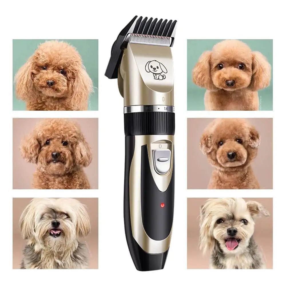 QuietPaws | Leises Felltrimmer‑Set für Hunde