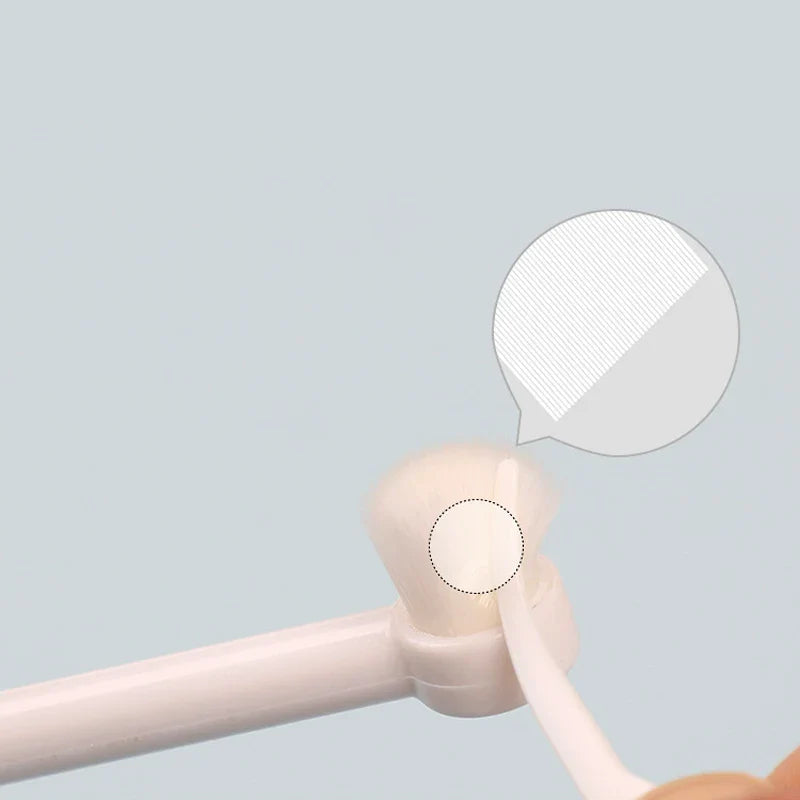 Dentalia | Ultraweiche Rundkopfzahnbürste für empfindliches Zahnfleisch
