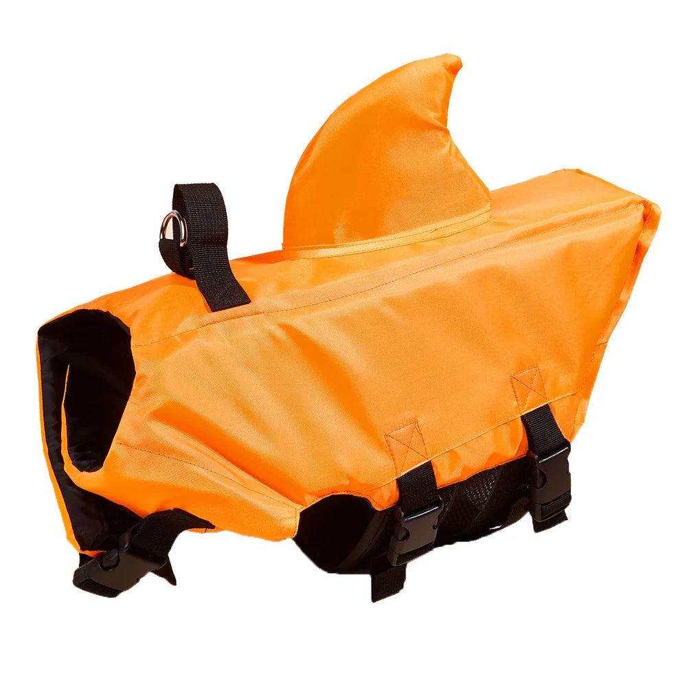 Aqualo | Schwimmweste für Hunde mit Haiflossen-Design
