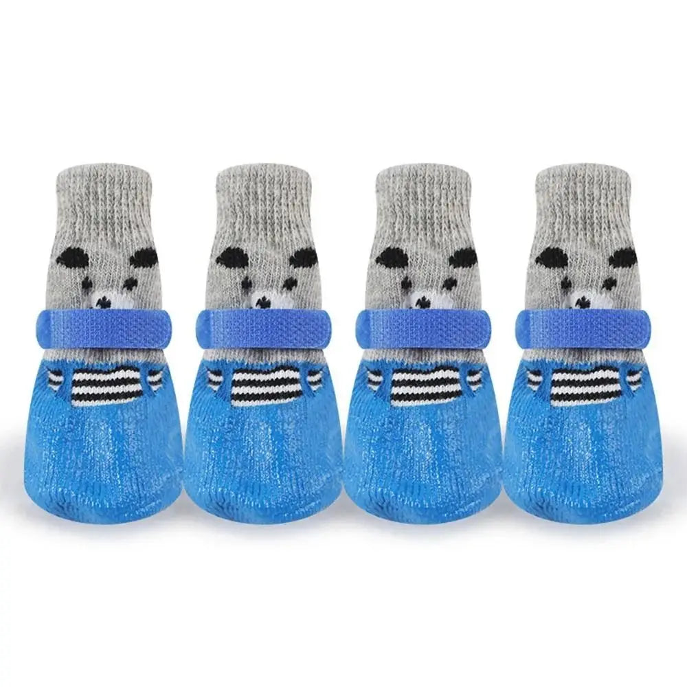 Pawzy | Wasserdichte Hundesocken mit rutschfester Gummisohle