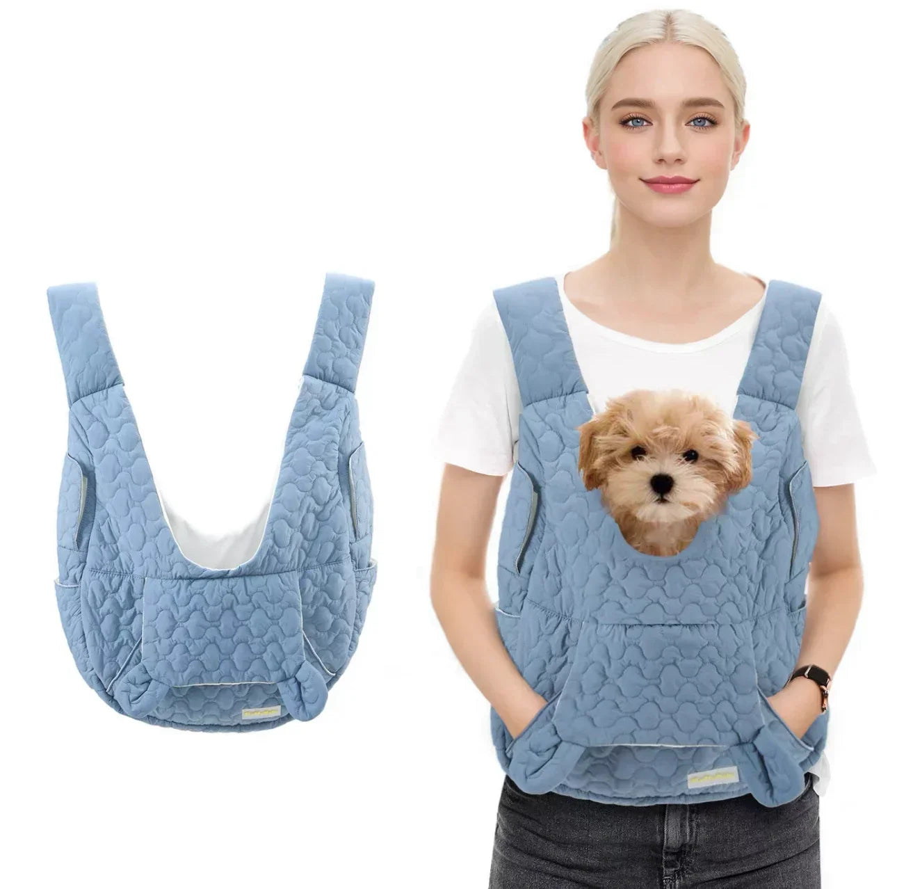 FellBuddy | Haustier-Tragetasche mit großer Fronttasche