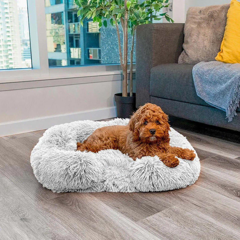 SanPaws | Beruhigungsbett für Hunde mit Memory Foam