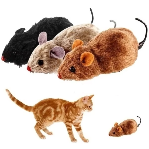 Miauzik | Elektrische Katzenspielmaus – Interaktives Jagdspielzeug