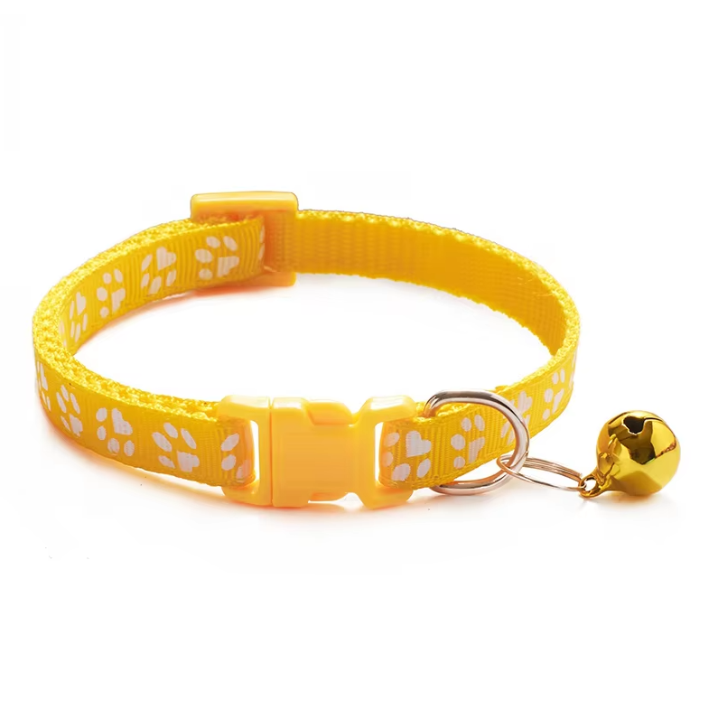 Miaura | Sicherheits-Katzenhalsband mit Glocke und Schnellverschluss