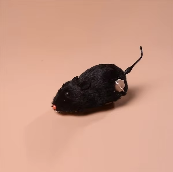 Miauzino | Elektrische Spielmaus für Katzen mit interaktiver Laufbewegung