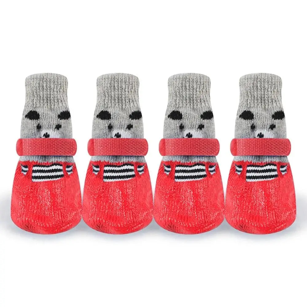 Pawzy | Wasserdichte Hundesocken mit rutschfester Gummisohle