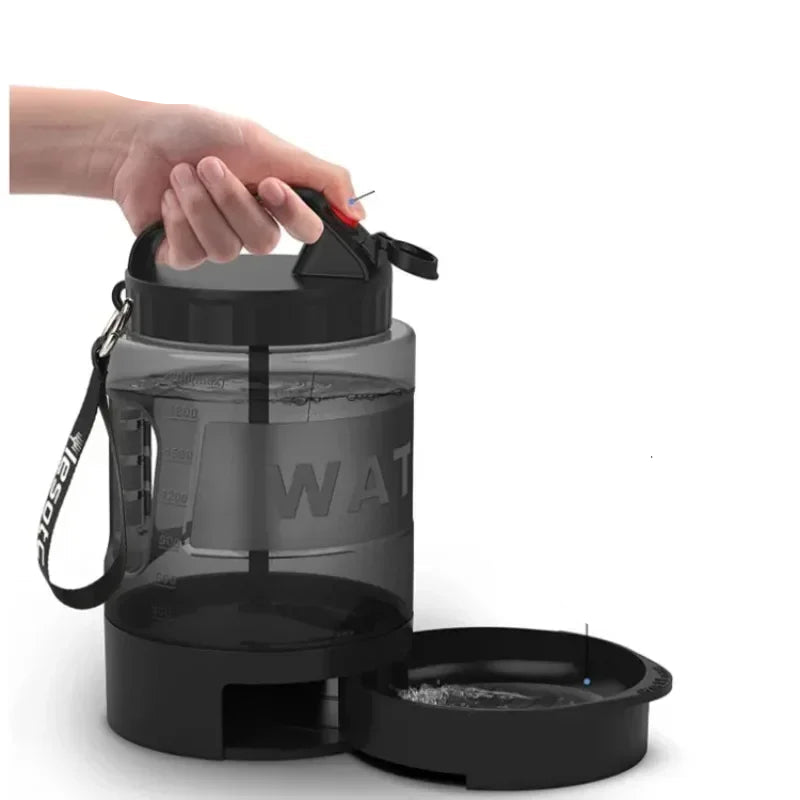 CareTail | Mobile Wasserstation für Hunde mit Napf