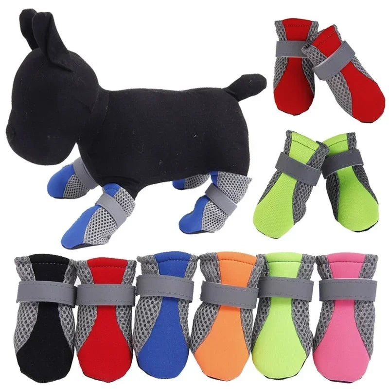 PawTrox | Atmungsaktive & Wasserfeste Hundeschuhe mit Klettverschluss