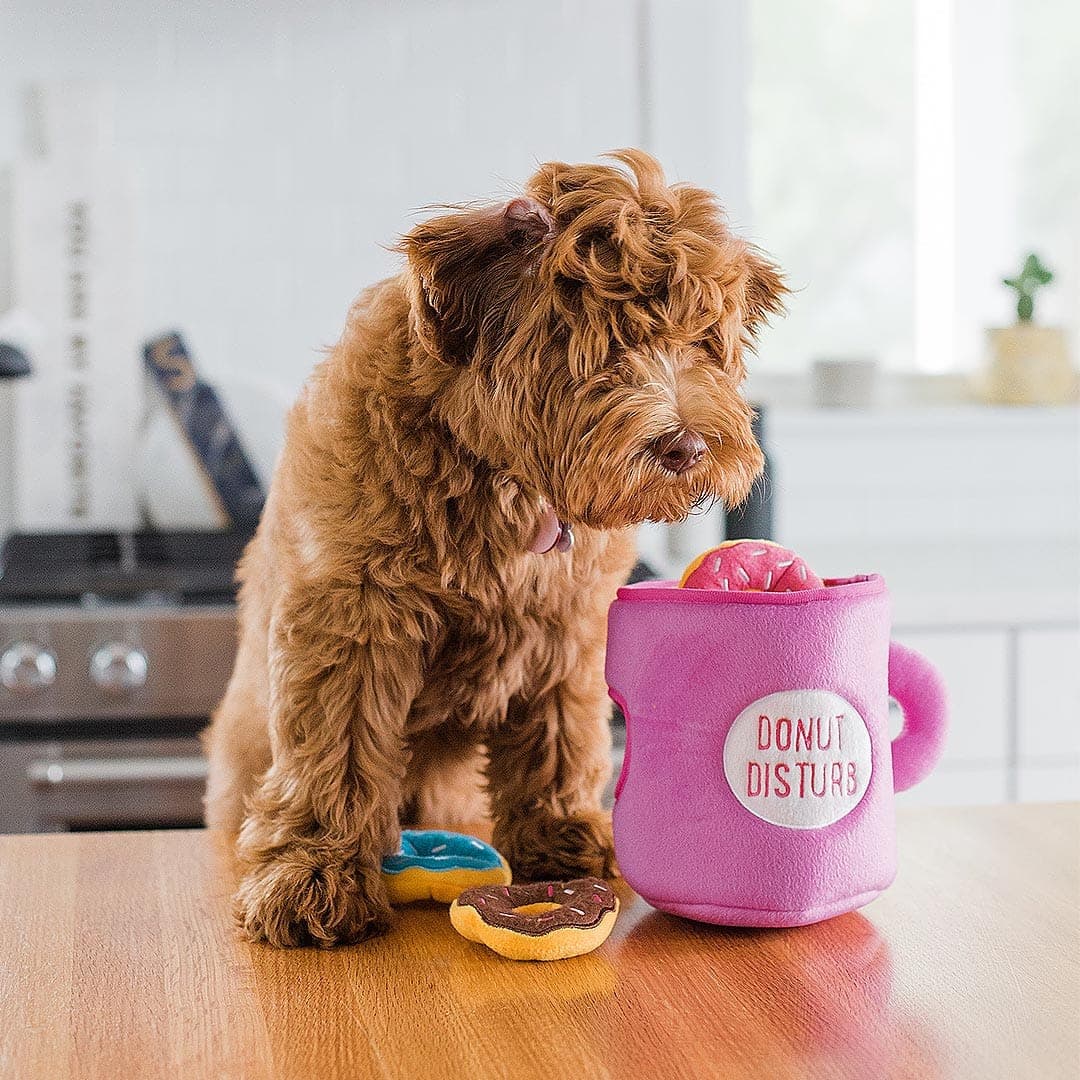 SnackTailz | Interaktives Hundespielzeug – Kaffee & Donuts