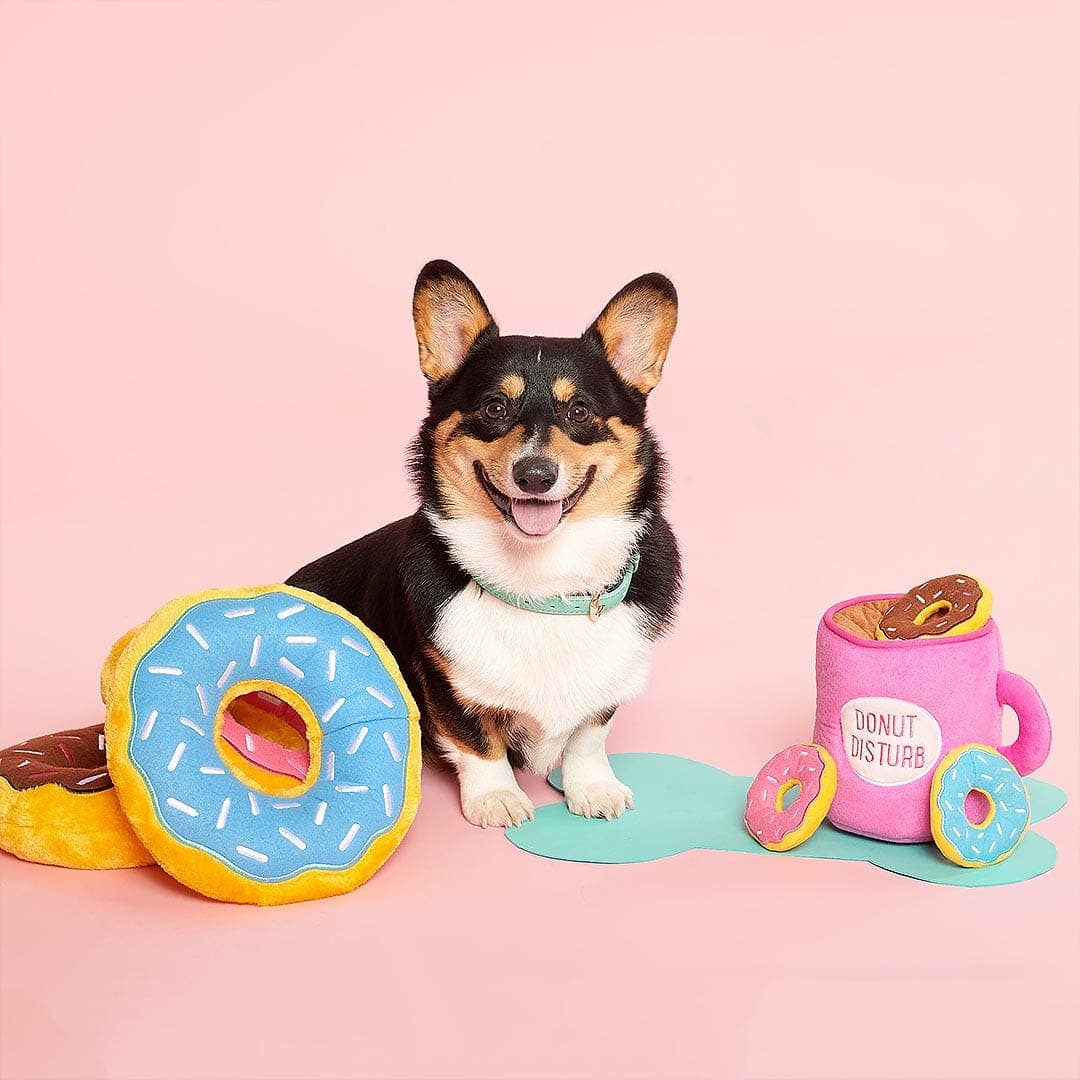 SnackTailz | Interaktives Hundespielzeug – Kaffee & Donuts