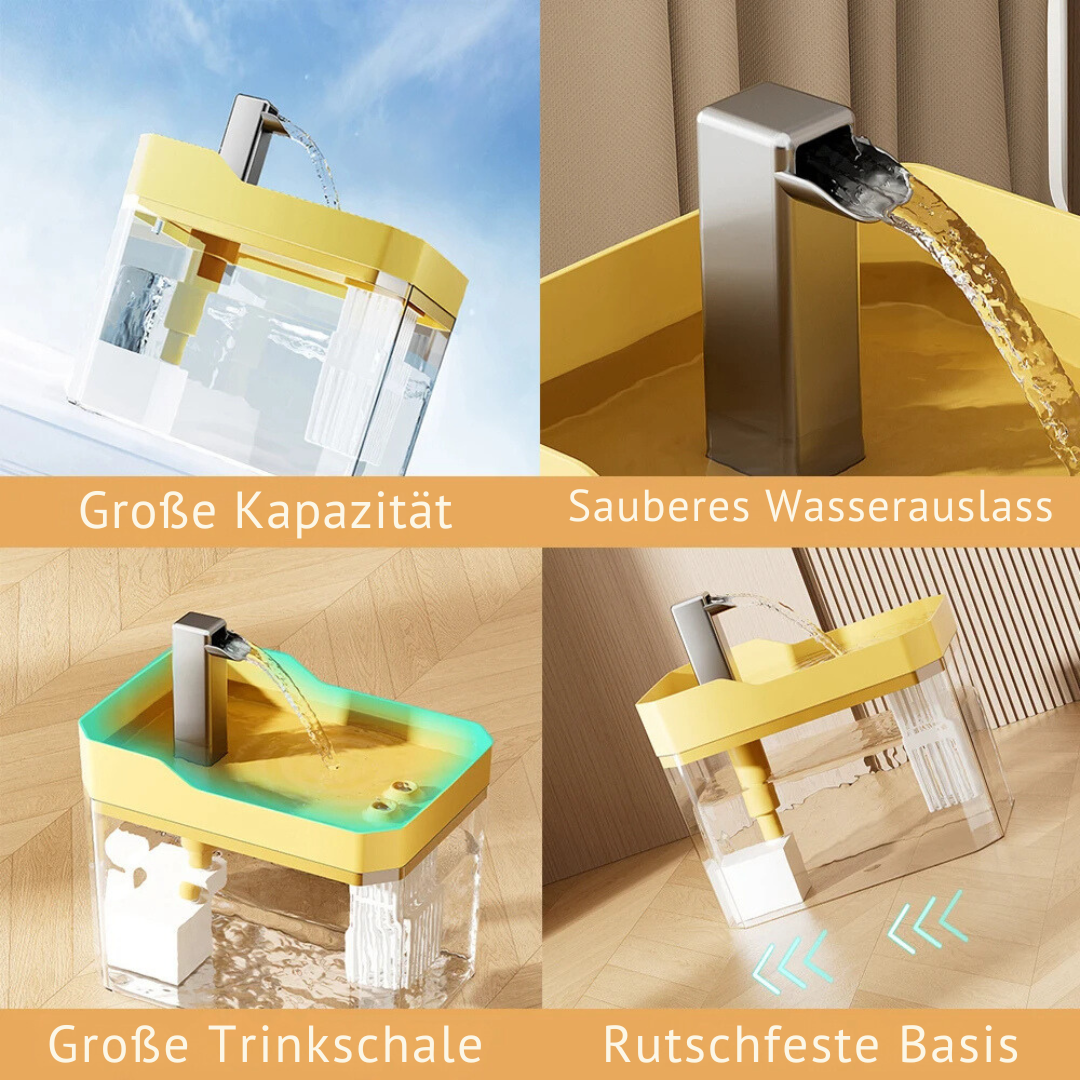 Oliver | Automatischer Haustier Trinkbrunnen mit Frischwasserfilter