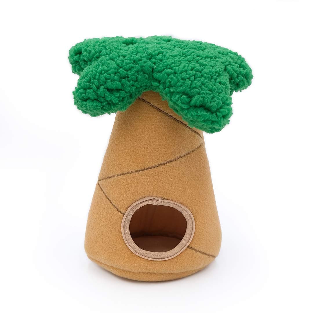 Finni & Fritz | Delfin-Spielset für Hunde mit Palmenversteck