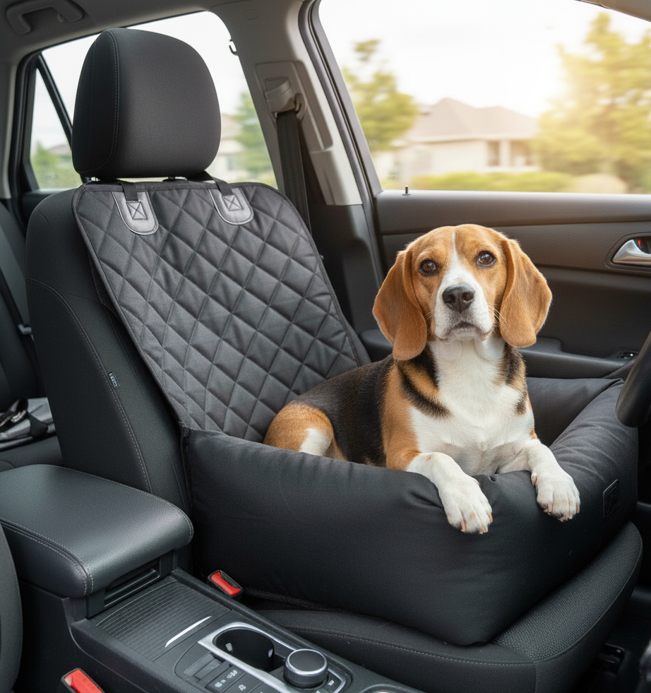 PawHaven | Autositz & Kuschelbett für Hunde