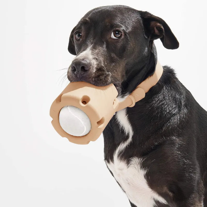 Rufus | Intelligenter Leckerli-Trommelball für Hunde