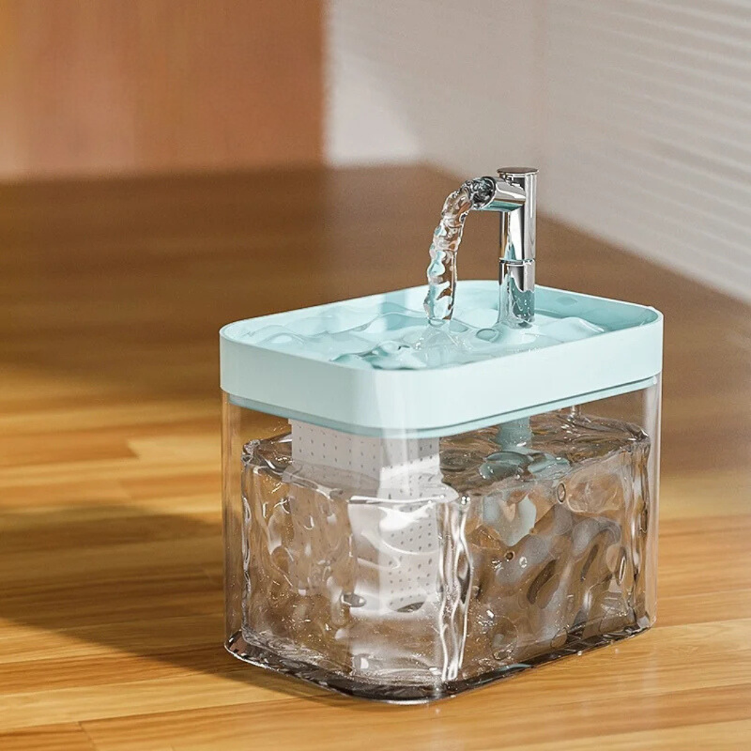 Oliver | Automatischer Haustier Trinkbrunnen mit Frischwasserfilter