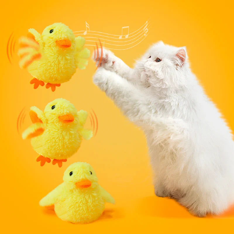 MimiToys | Quakender Spielentchen-Freund für Katzen