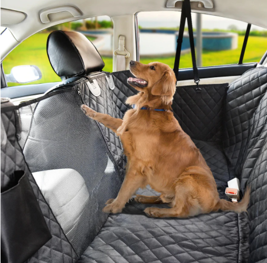 DrivePaws | Premium Autoschutzdecke für Hunde – Rückbank & Kofferraum
