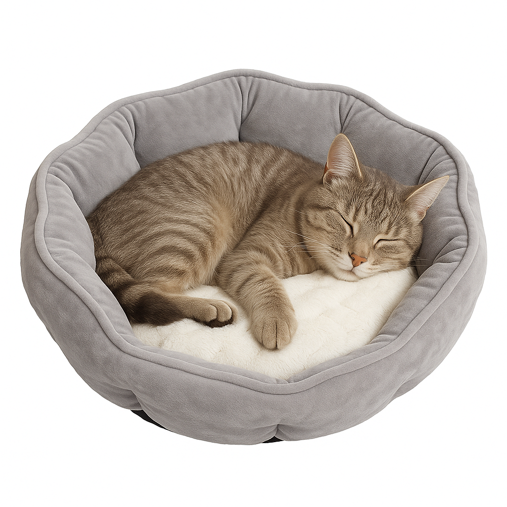 SnoozeShell | Muschelförmiges Hundebett mit Extra Komfort