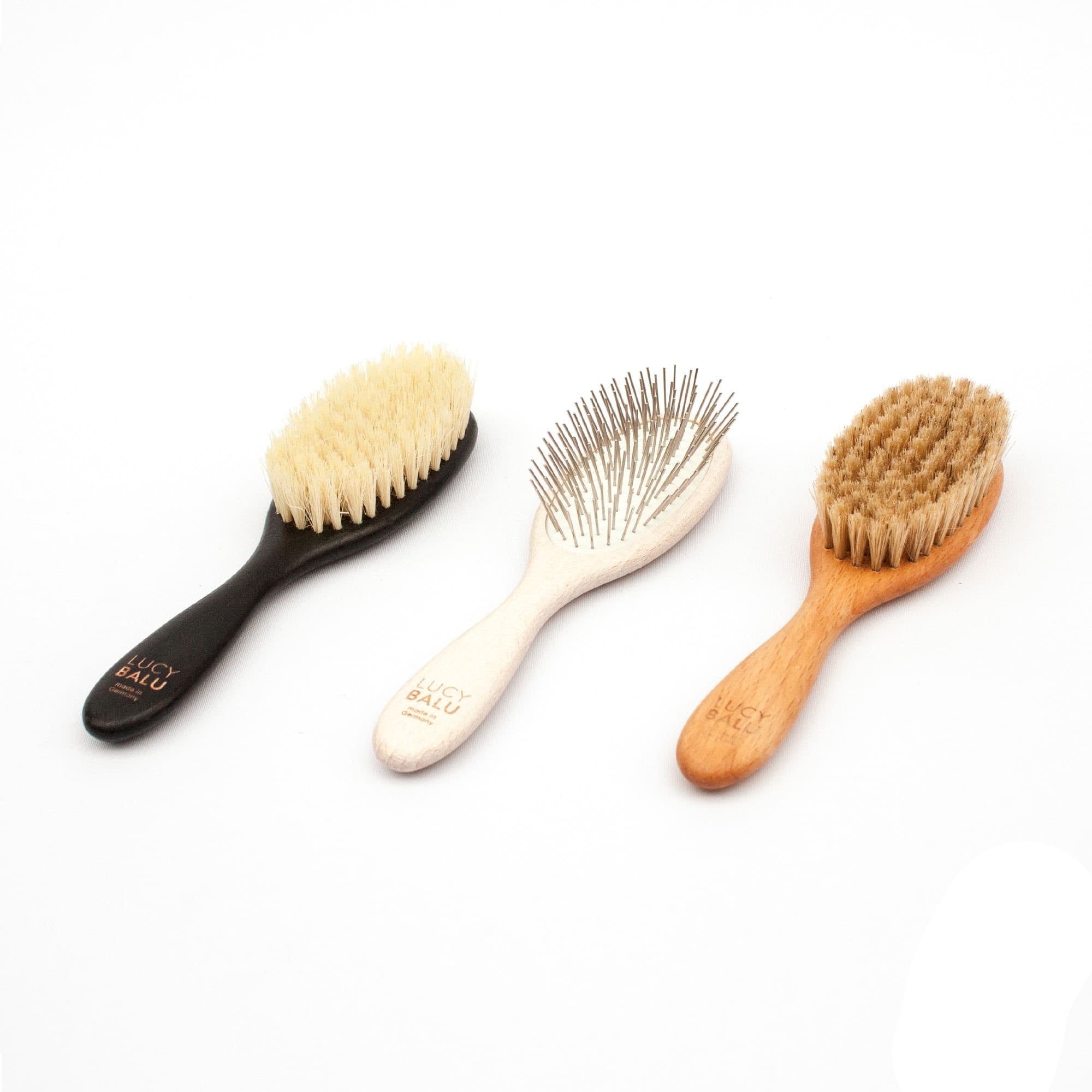 Fellfein | Naturhaarbürste für Katzenpflege