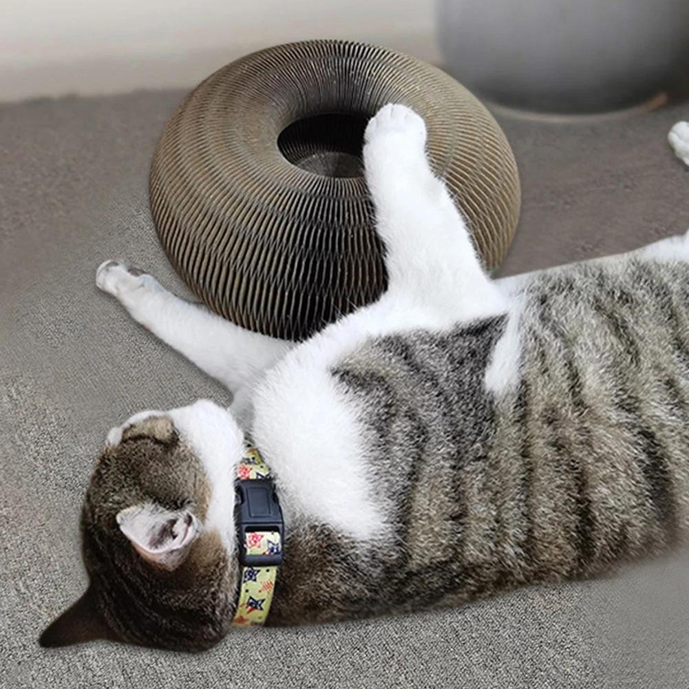 PawWhirl | Interaktives Katzenspielzeug mit Kratzfläche