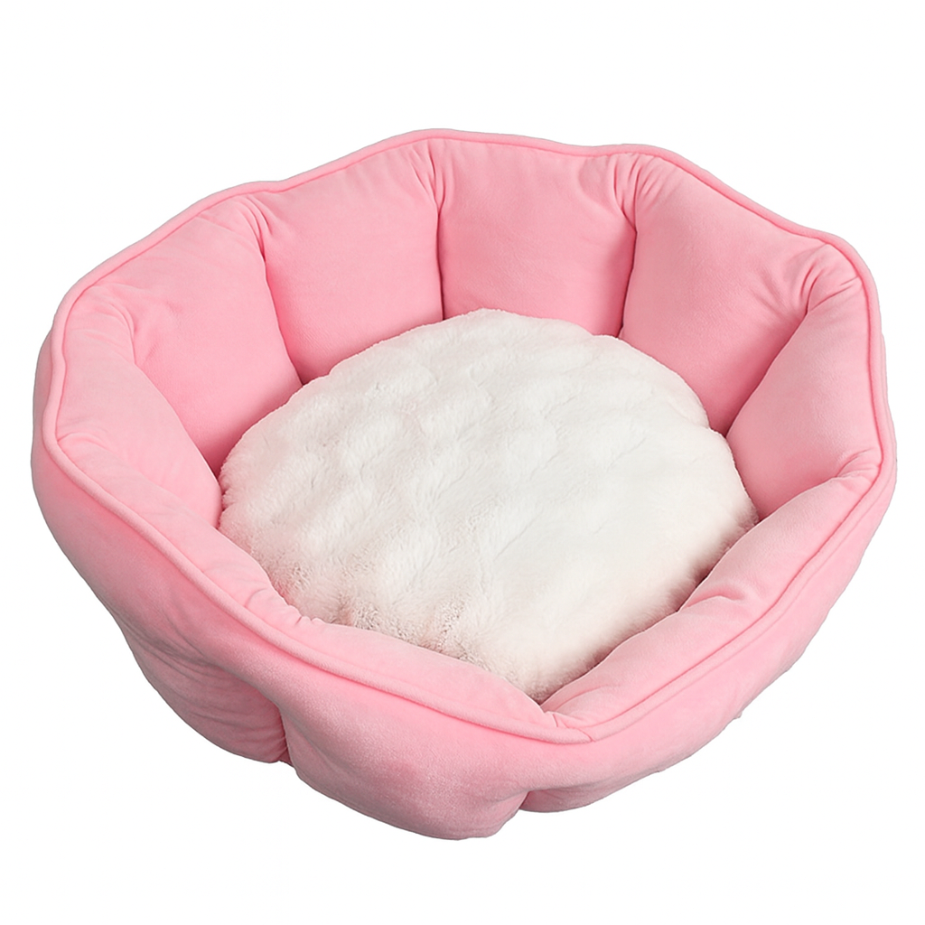 SnoozeShell | Muschelförmiges Hundebett mit Extra Komfort