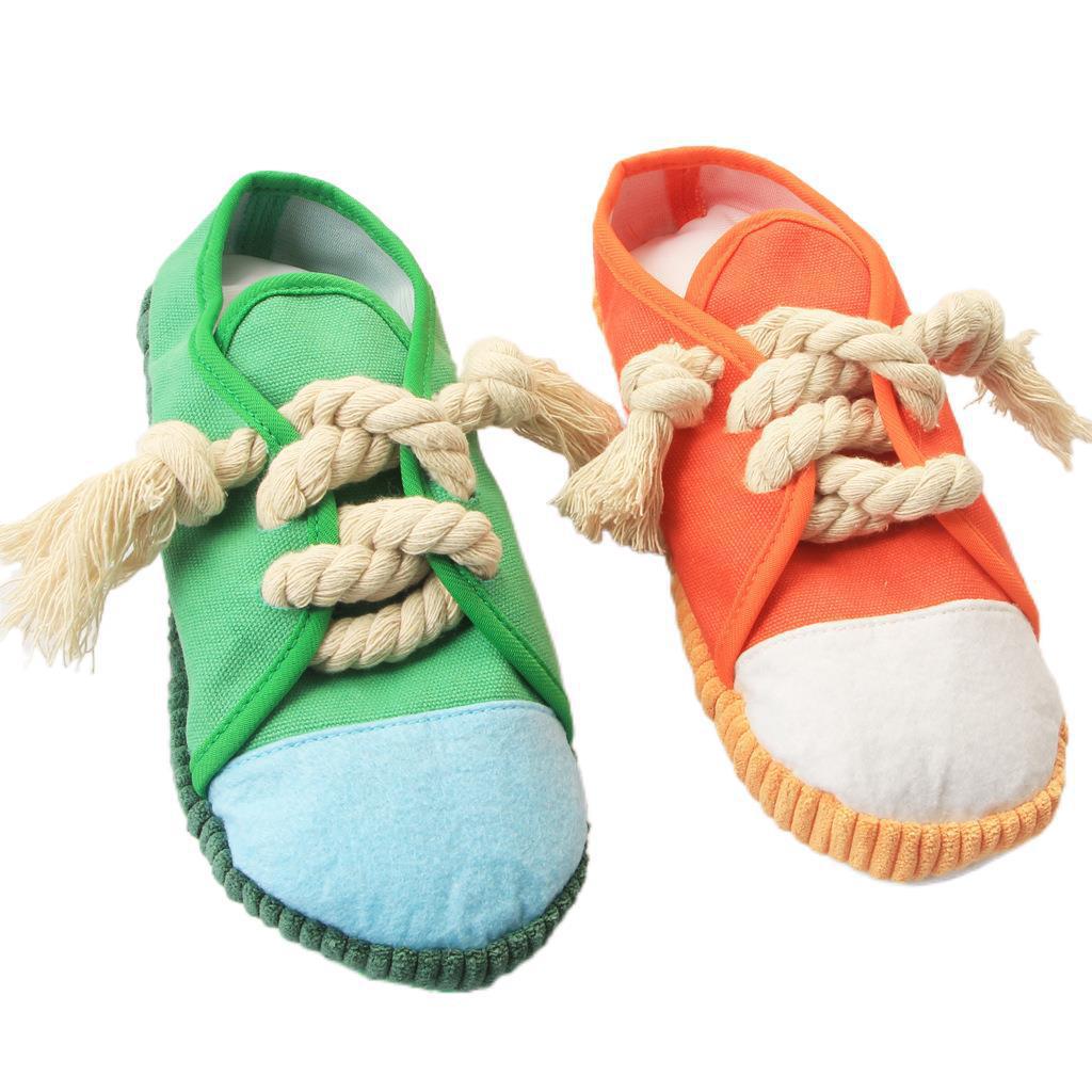 Barko | Interaktives Hundespielzeug in Sneaker-Form zum Kauen & Spielen
