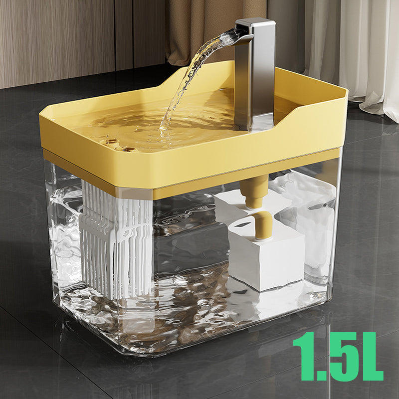 Aqualino | Automatischer Trinkbrunnen für Haustiere mit Zirkulationssystem