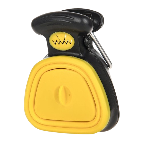 CleanPaw | Tragbare faltbare Hundekotschaufel mit Beutelspender