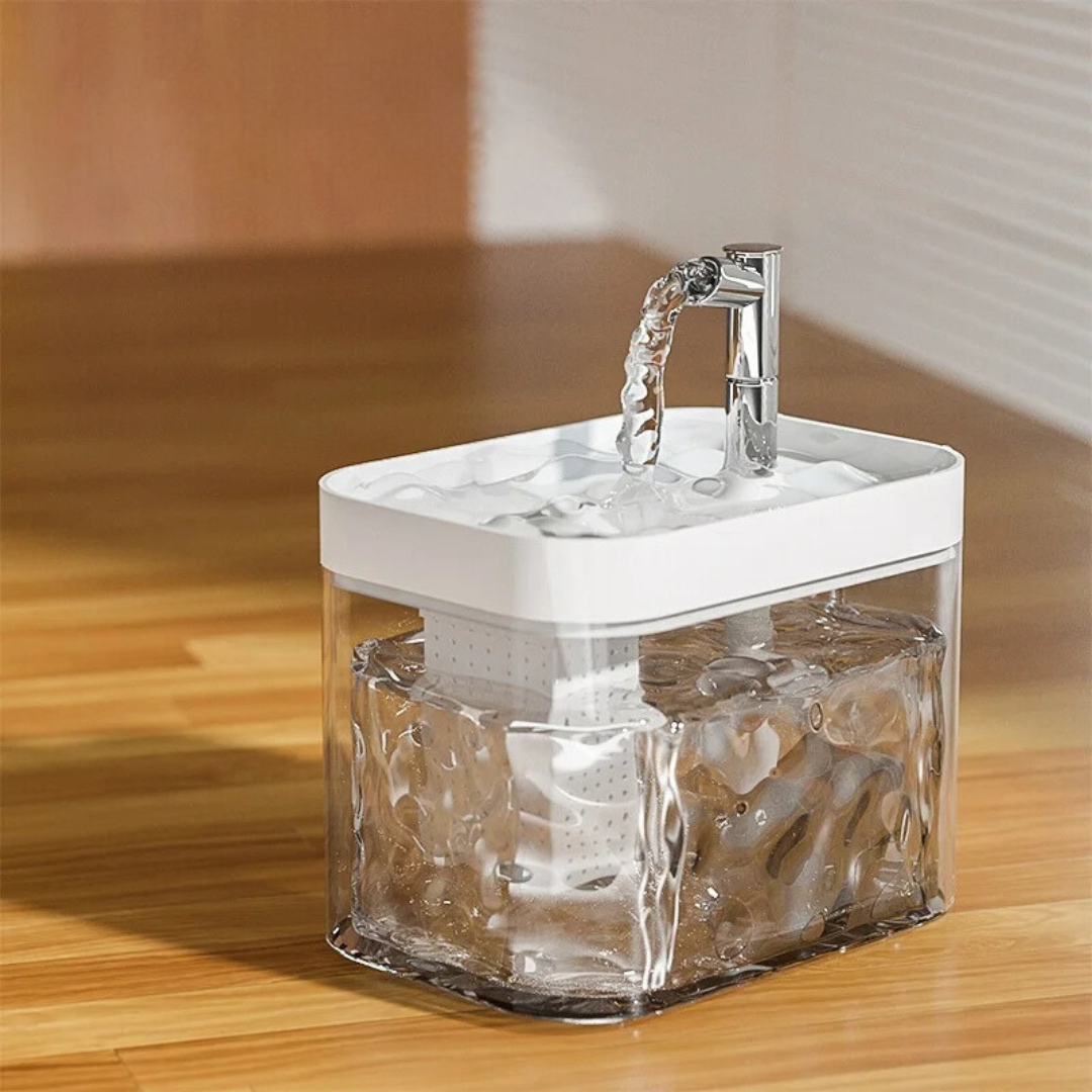 Oliver | Automatischer Haustier Trinkbrunnen mit Frischwasserfilter
